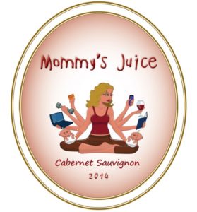 image of mom's custom bottle label a great mother's day gift