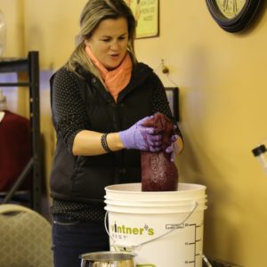 image of mom squeezing the grapes great mother's day gift