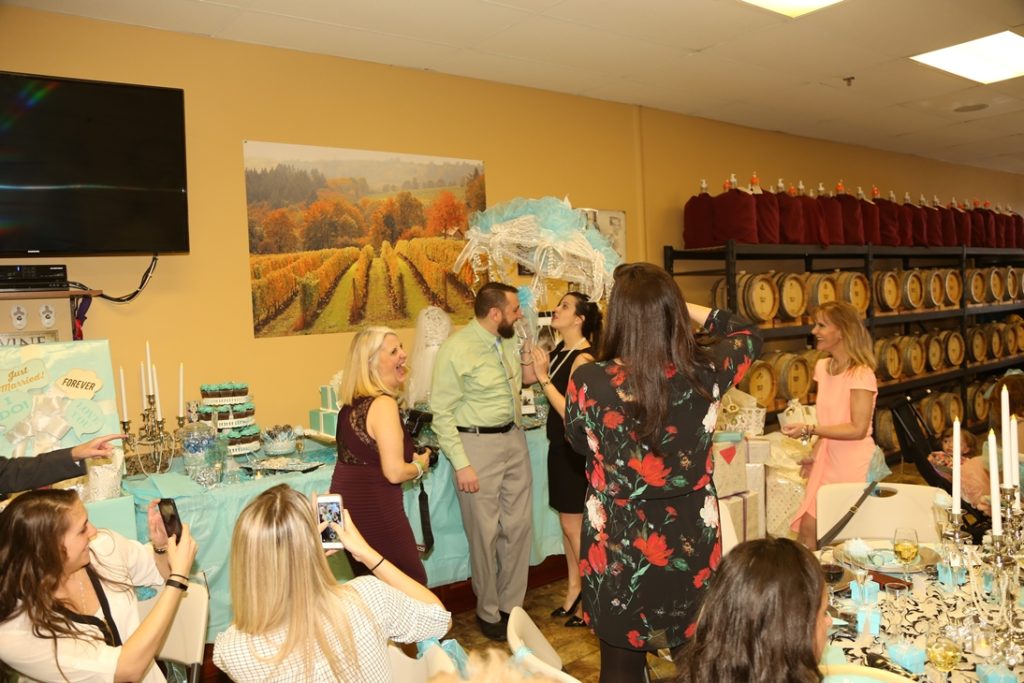 your own winery theme bridal shower image