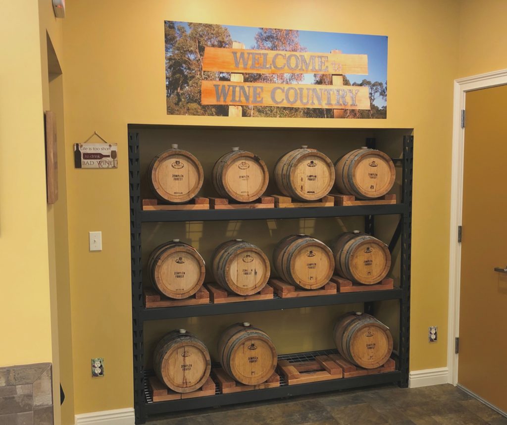 image of your own winery oak wine barrels