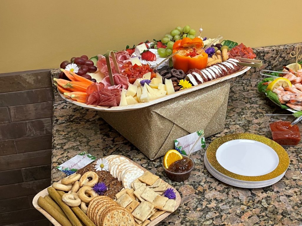 image of antipasto tray at your own winery